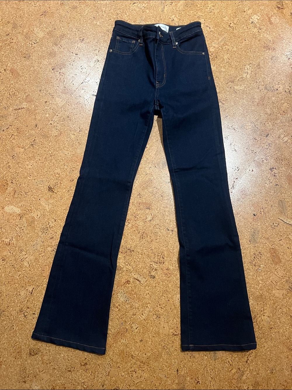 Frame Denim Dark Blue Reboot Jeans